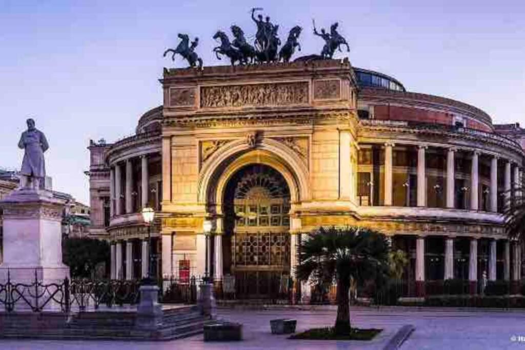 Апартаменты Al Politeama Палермо Экстерьер фото